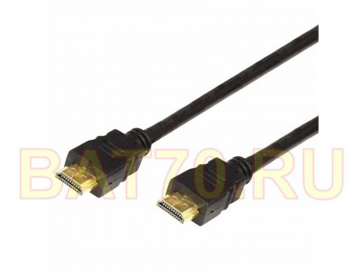 Шнур  HDMI / HDMI  5м  REXANT gold c фильтрами