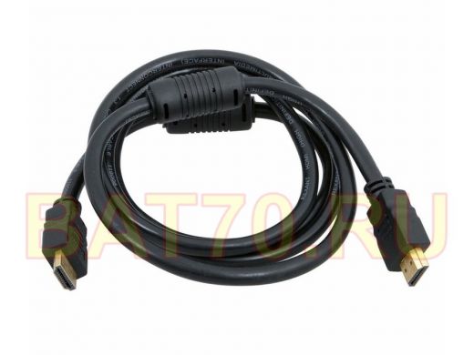 Шнур  HDMI / HDMI  2 м  PL-8802 gold c фильтрами  P (шт)