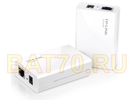 TP-Link TL-PoE200 набор адаптеров РоЕ Power over Ethernet Adapter Kit, инжектор+разветвит,100 метров