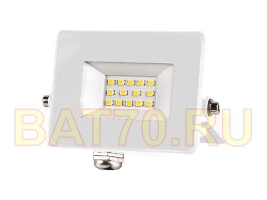 Прожектор светодиодный  10W, Smartbuy-10W/6500K/IP65 (SBL-FLWhite-10-65K) FL SMD White LED