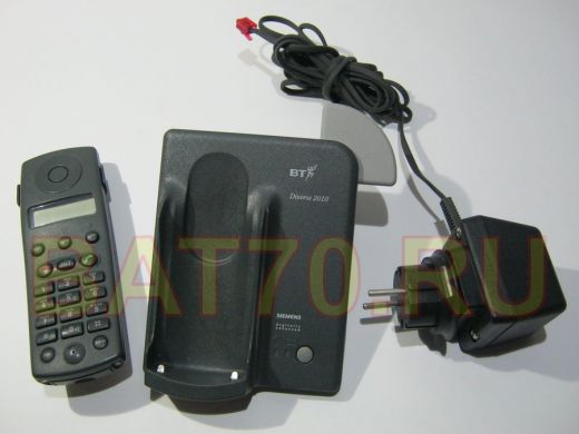 Телефон  Divers 2010  антрацит DECT