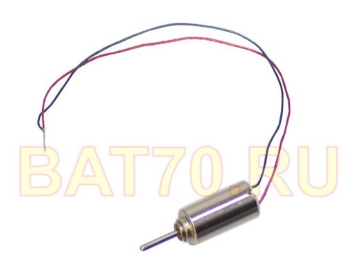 Двигатель 3,7V RC0408 (L/Dдвиг=8,8/4,1mm, L/Dвала=3,2/0,7mm, 60000об/м, 0,022А) для авиамоделей