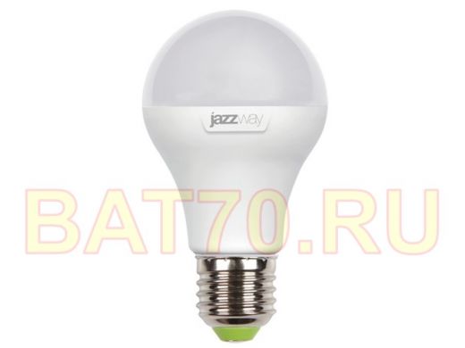 Светодиодная лампа A60 Е27  7W 4000K  JazzWay PLED-ECO  580Lm, аналог 60Вт, 230/50