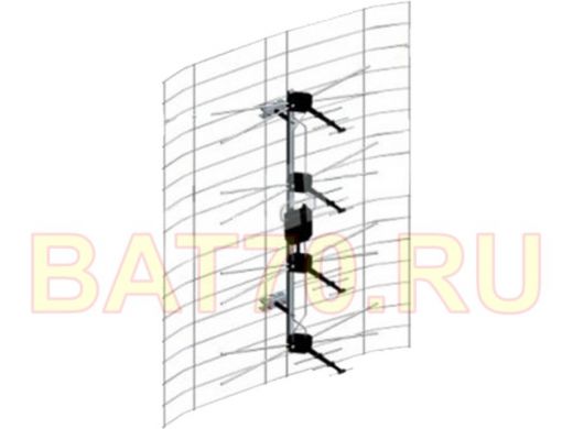 Телевиз. антенна ASP-8  (без блока питания и усилителя)