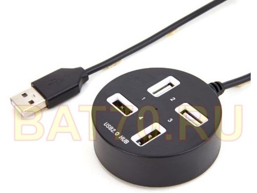 Концентратор USB на 4 порта (хаб, HUB) EZRA UH01 концентратор USB 2.0 (4 USB)