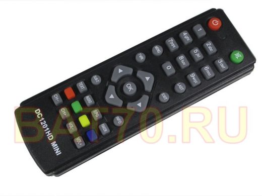 Пульт для D-Color DC1201HD mini DVB-T2 SkyTech 97g ic DVB-T2 HUAYU DVB-T2+1 POWER+0  для эф ресив