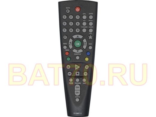 Пульт для BBK RC-SMP712 ic DVB-T2 RC-STB100, Delly 4:1. для эфирн ресив