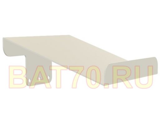 Козырёк для камер видеонаблюдения "IPAHD-91GR-216850" серый для кронштейнов IPAHD, сталь 2мм,19х20см