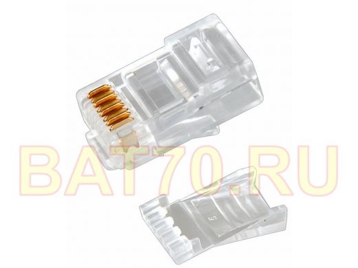 Джек RJ-45 8P8C CAT 6 (со вставкой) REXANT