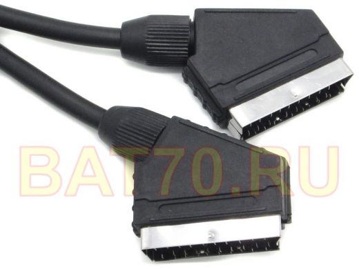 Шнур SCART шт - SCART шт 21pin  3М