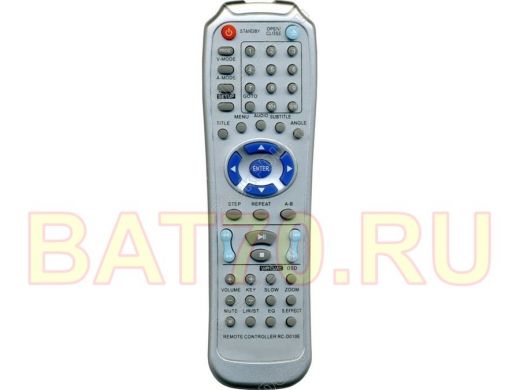 Телевиз. пульт ELENBERG RC-D010E /Akai DV-P4760KDSM  ic DVD