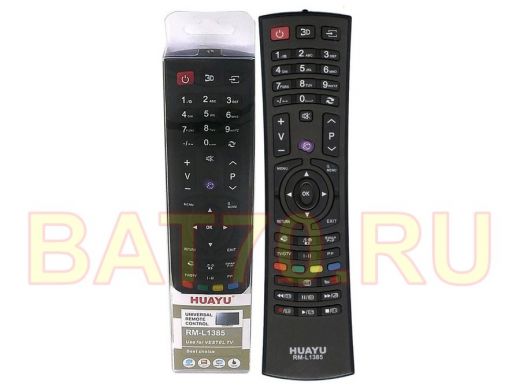 Телевиз. пульт HUAYU (for VESTEL) RM-L1385