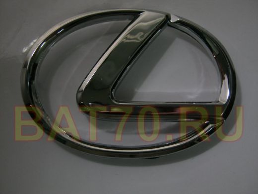 Эмблемма пластик в п/э знак Lexus хром 9,5x6,8 см 01370