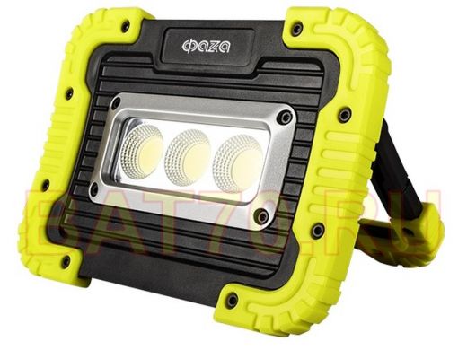 Фонарь кемпинговый  ФАZA  WL1-L6W-gn (черно-зелен) COB LED, 3 режима свечения, 4*AA