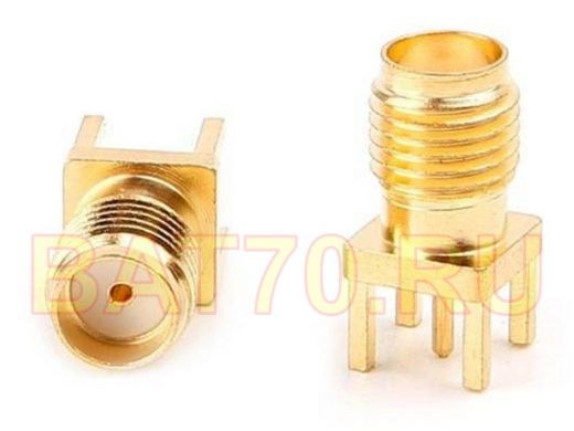 Разъём SMA мама на плату