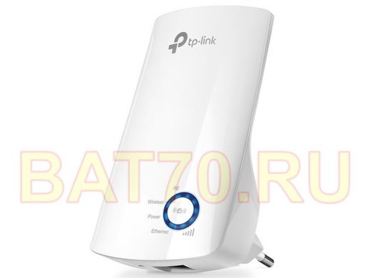 TP-Link TL-WA850RE N300 усилитель Wi-Fi сигнала + 1х LAN , 802.11n/g/b, до 300 Мбит/с